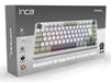 EAN 8681949016998 - Inca IKG-455 teclado Juego USB + RF Wireless + Bluetooth QWERTY Alemán Blanco imagen 8