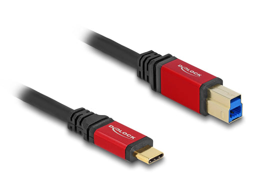 EAN 4043619806140 - DeLOCK 80614 cable USB USB 3.2 Gen 1 (3.1 Gen 1) USB C USB B Negro, Rojo imagen 1