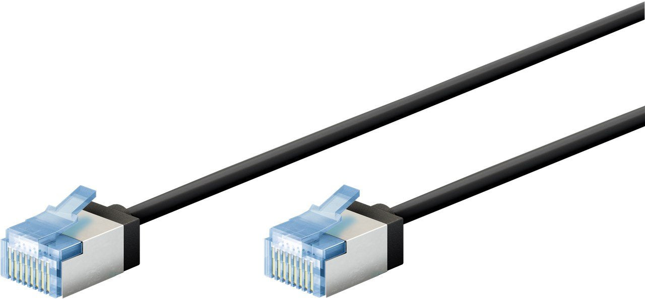 EAN 4040849743184 - Goobay 74318 cable de red Negro 1 m Cat6a U/FTP (STP) imagen 5