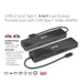 EAN 8719214472818 - CLUB3D CSV-1584 base para portátil y replicador de puertos Alámbrico USB 3.2 Gen 2 (3.1 Gen 2) Type-C Neg imagen 9