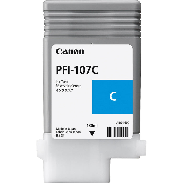 Pfi-107c Ink Cartridge  Original Cyan