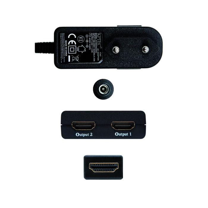 EAN 8433281006607 - Nanocable 10.25.3502 divisor de video 2x HDMI imagen 3