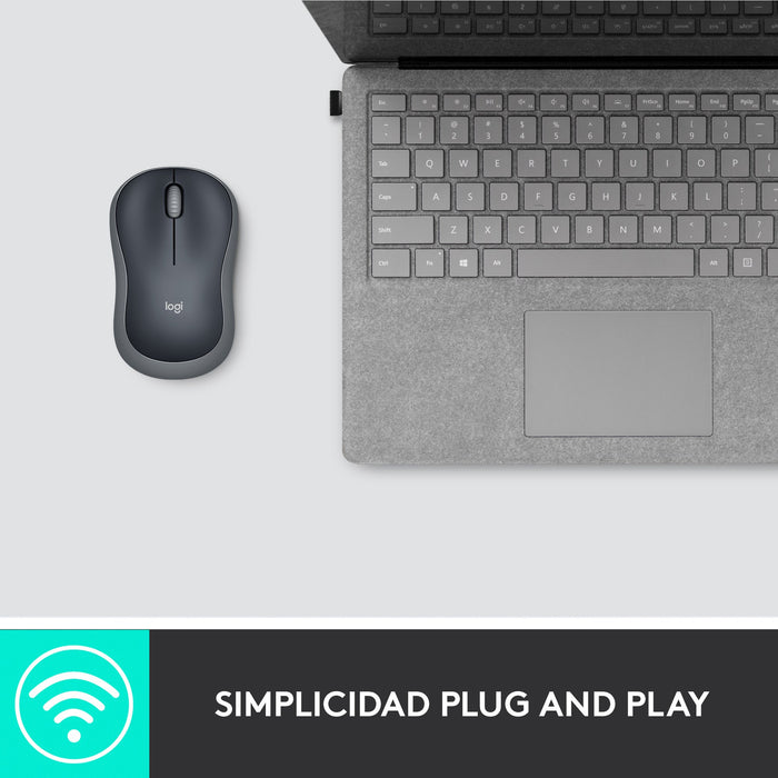 EAN 5099206027275 - Logitech 910-002235 ratón Oficina Ambidextro RF inalámbrico Óptico 1000 DPI imagen 9