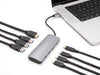 EAN 4043619643233 - DeLOCK 64323 hub de interfaz USB 3.2 Gen 2 (3.1 Gen 2) Type-C 10000 Mbit/s Gris imagen 2