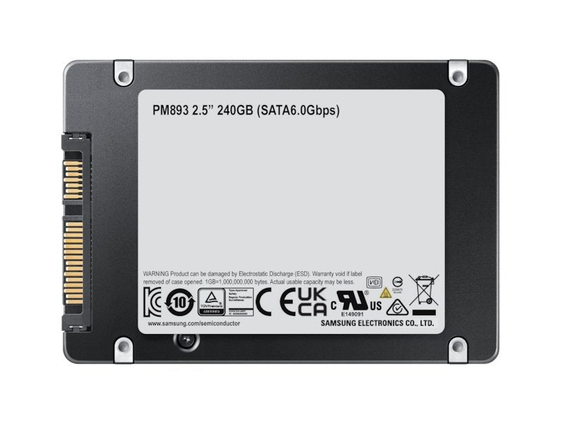 EAN 8806094266474 - Samsung PM893 240 GB 2.5" Serial ATA III V-NAND TLC imagen 5
