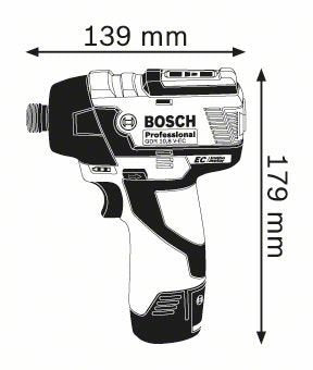 Bosch Llave De Impacto A Batería Gdr 12v-110 Professional Solo, 12volt 06019e0002