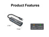 EAN 4015867228852 - Equip 133486 base para portátil y replicador de puertos USB Tipo C Negro, Gris imagen 3