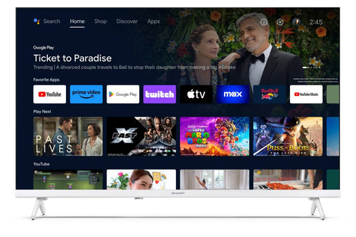 EAN 5905683270304 - Sharp 32" HD Ready Android TV 81,3 cm (32") Smart TV Wifi Blanco imagen 2