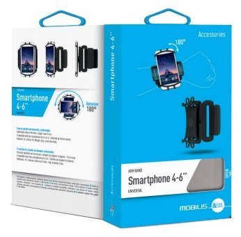 EAN 3700992506203 - Mobilis ARM BAND 4-6IN . funda para teléfono móvil 15,2 cm (6") Brazalete caso Negro imagen 4