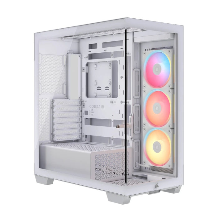 EAN 0840440407126 - Corsair Midi Tower 3500X LXR LINK TG Blanco imagen 1