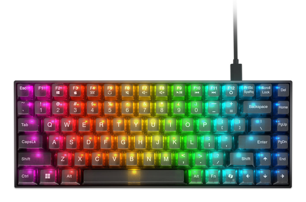 EAN 0195892102496 - Lenovo Legion K510 Mini Pro teclado Juego USB Inglés de EE. UU. Negro, Transparente imagen 8