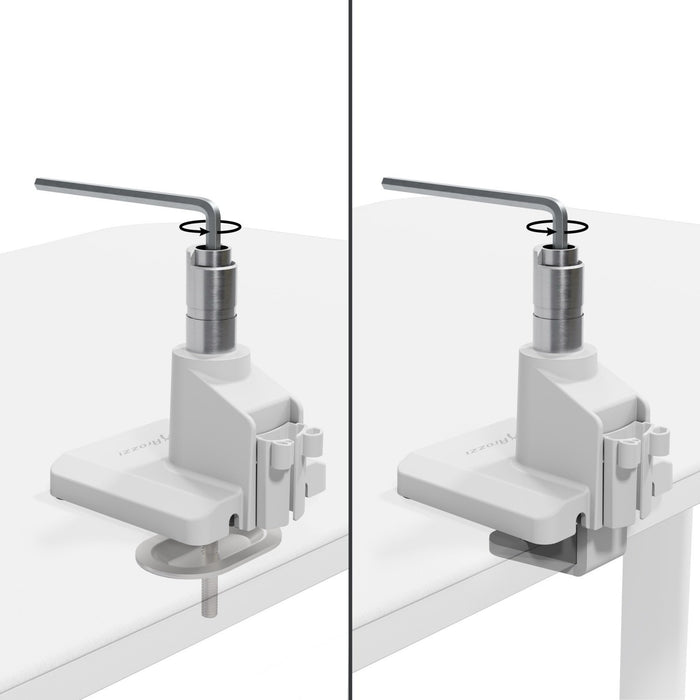 EAN 0850072937298 - Arozzi AZ-ALZARE-NEO-WT soporte para monitor Escritorio Blanco imagen 4
