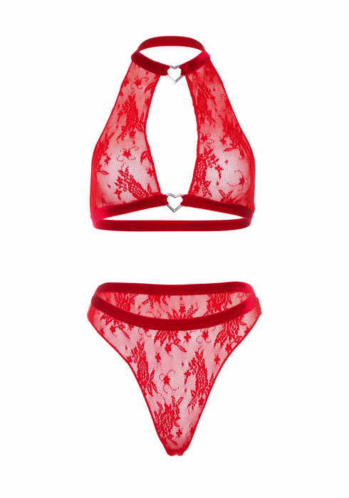 EAN 0714718547794 - Leg Avenue 86116_00305 conjunto de ropa interior y bodi Rojo imagen 7