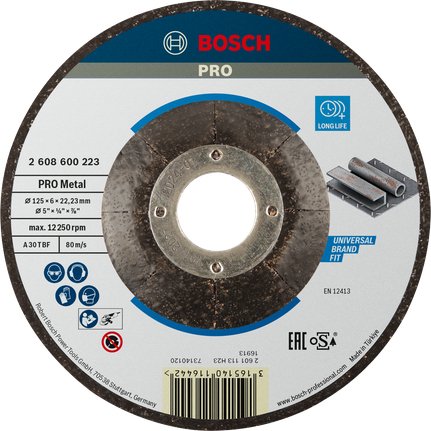 EAN 3165140116442 - Bosch 2 608 600 223 accesorio para amoladora angular Disco de desbaste imagen 1