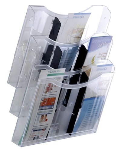 EAN 8429368236296 - Archivo 2000 6133 CS TP portacartel y stand de información Portafolletos A4 Poliestireno Transparente imagen 1