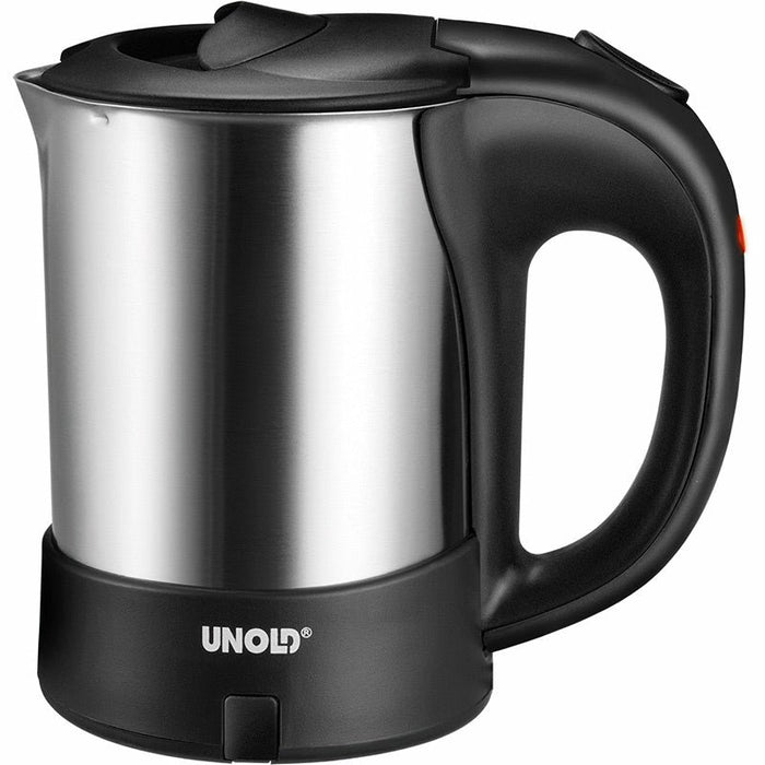 EAN 4011689185755 - Unold 18575 tetera eléctrica 0,5 L 1000 W Negro, Acero inoxidable imagen 1