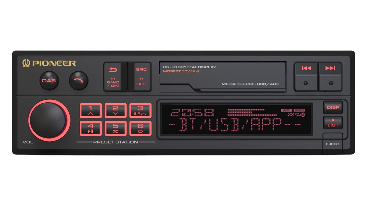 EAN 4988028529184 - Pioneer SXT-C10PS receptor multimedia para coche Negro Bluetooth imagen 8