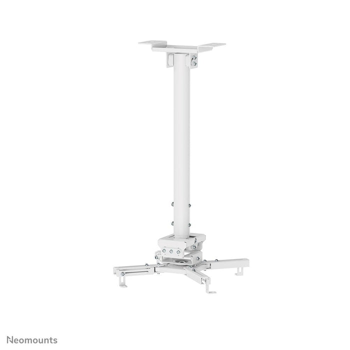Neomounts Deckenhalter Projektor 35kg Voll Bew. Höv Blanco 60.5-90.5cm