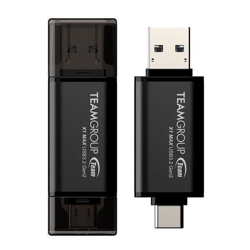EAN 4711430803623 - Team Group X1 MAX unidad flash USB 512 GB USB Type-A / USB Type-C 3.2 Gen 2 (3.1 Gen 2) Negro imagen 2
