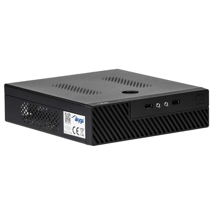 EAN 5901720132932 - Akyga AK-100-01BK carcasa de ordenador Mini Tower Negro 60 W imagen 2