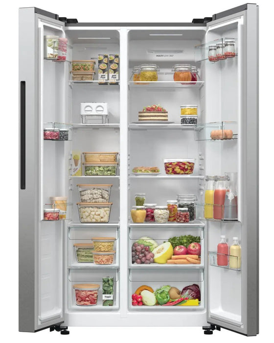 EAN 3838782684449 - Gorenje NRR9185EAXL nevera puerta lado a lado Independiente 550 L Gris imagen 5