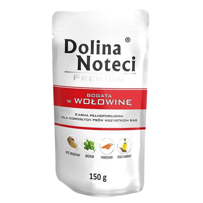EAN 5902921300779 - Dolina Noteci 5902921300779 alimento húmedo para perros Ternera Adulto 150 g imagen 1