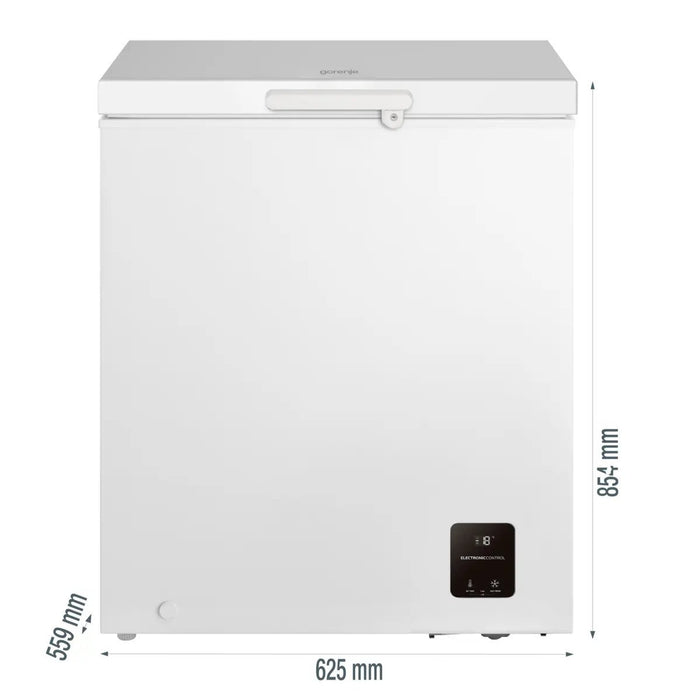 EAN 3838782764493 - Gorenje G600 FH14EAW Arcón congelador Independiente 142 L Blanco imagen 3