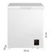 EAN 3838782764493 - Gorenje G600 FH14EAW Arcón congelador Independiente 142 L Blanco imagen 3