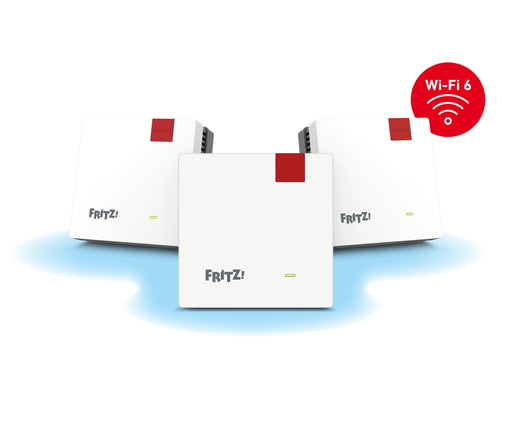 EAN 4023125031113 - Mesh Set 1600 Doble banda (2,4 GHz / 5 GHz) Wi-Fi 6 (802.11ax) Rojo, Blanco 1 Interno imagen 1