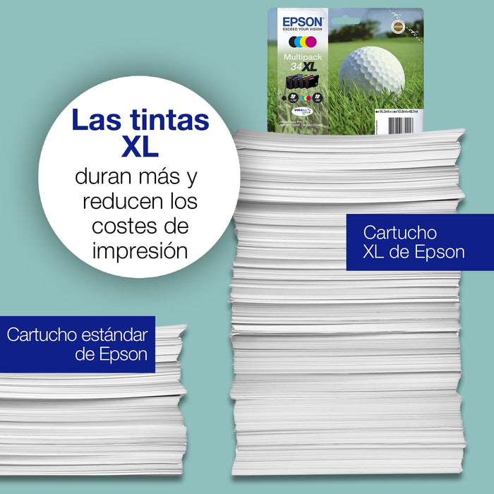 Epson Singlepack Black 34xl Durabrite Ultra Ink