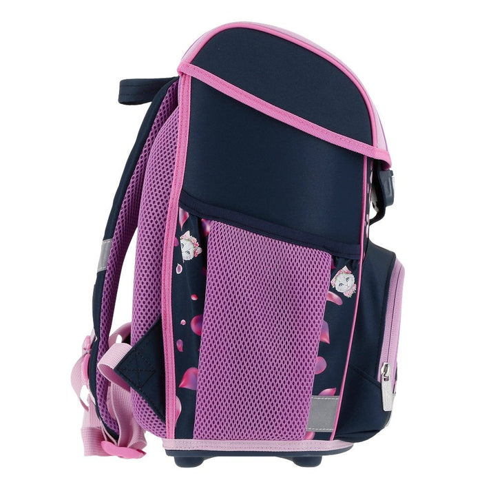 Herlitz Juego De Mochilas Escolares De 4 Piezas, 17 L, Ergonómica  Negro