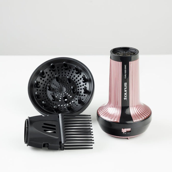EAN 8414234004000 - Taurus Curly 800 Ionic secador 800 W Rosa imagen 2