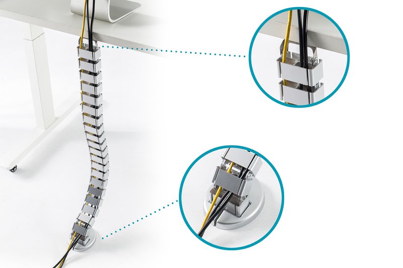 EAN 4016032463511 - ASSMANN Electronic DA-90506 canaleta para cable Bandeja portacables curva Plata imagen 9