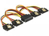 EAN 4043619601561 - DeLOCK 60156 cable de SATA 0,15 m SATA de 15 pines 4 x SATA de 15 pines Multicolor imagen 1