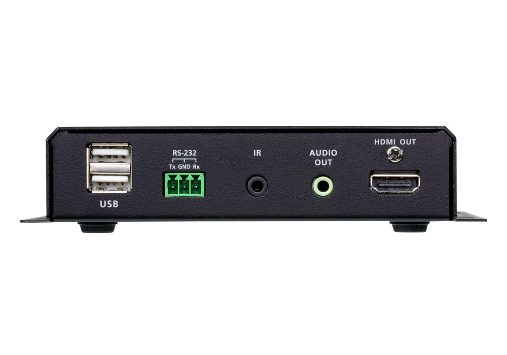 4k Hdmi Over Ip Receiver With Poe, Usb Peripheral Support And Ir / Rs-232 / Ethernet (Webgui) Control And Daisy-Chainable