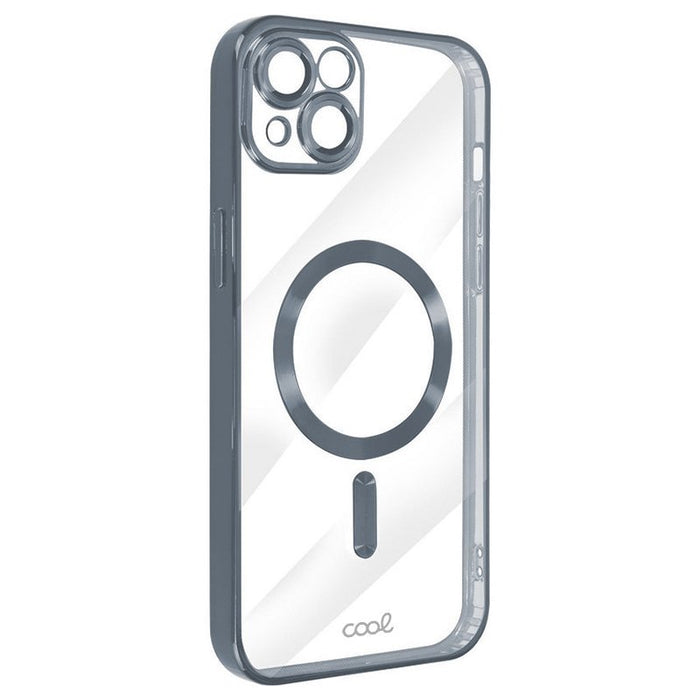 EAN 8434847075433 - COOL Accesorios COOL funda para teléfono móvil 15,5 cm (6.1") Plata, Transparente imagen 2