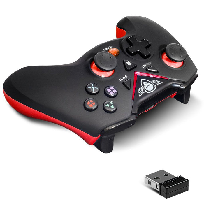 Spirit Of Gamer Gamepad Xgp Player Wireless 12 Botones Vibracion Compatible Pc/Ps3 Inalambrico 2.4 Ghz BateraA 600mah