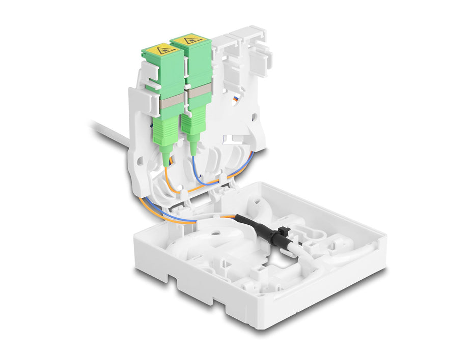 EAN 4043619859320 - DeLOCK 85932 Cable de fibra óptica e InfiniBand 2x SC Blanco imagen 5