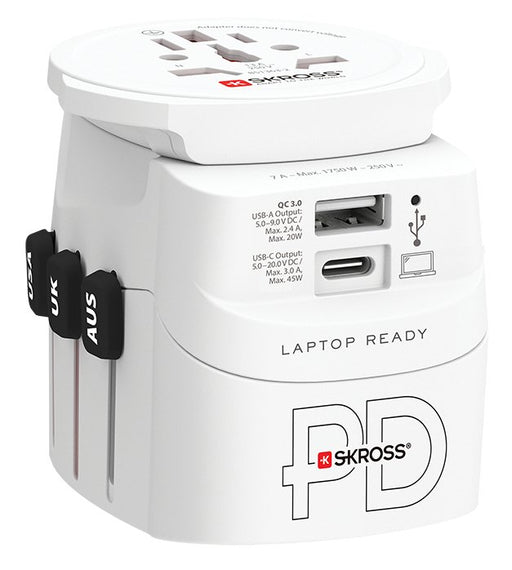 EAN 7640166329107 - Skross 1.302474 adaptador de enchufe eléctrico Universal Blanco imagen 1