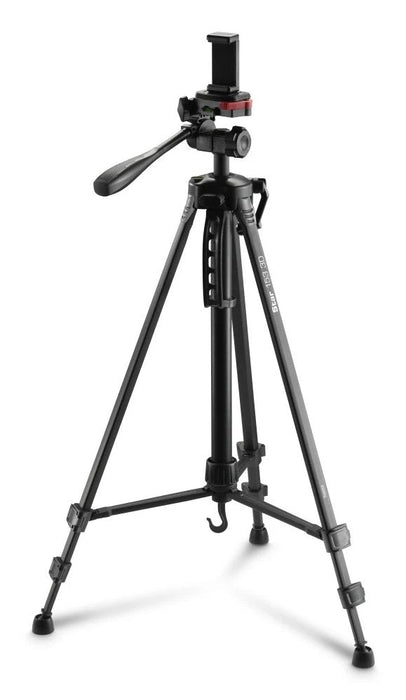 Hama Star 153 3d Tripode Para Camara Y Smartphone - Peso Max 990g - Altura Ajustable Hasta 153cm - Manivela En Columna