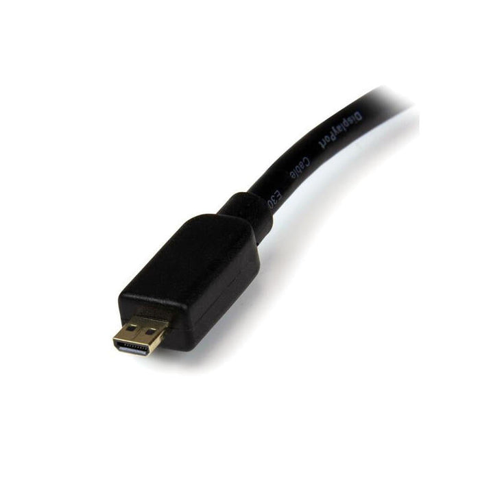 Startech.Com Adaptador Conversor De Vídeo Micro Hdmi® A Vga 1920x1200 Cable Convertidor Activo Hembra Vga Hd15 Macho Micro Hdmi Vídeo Conversor Hdmi Vga Negro