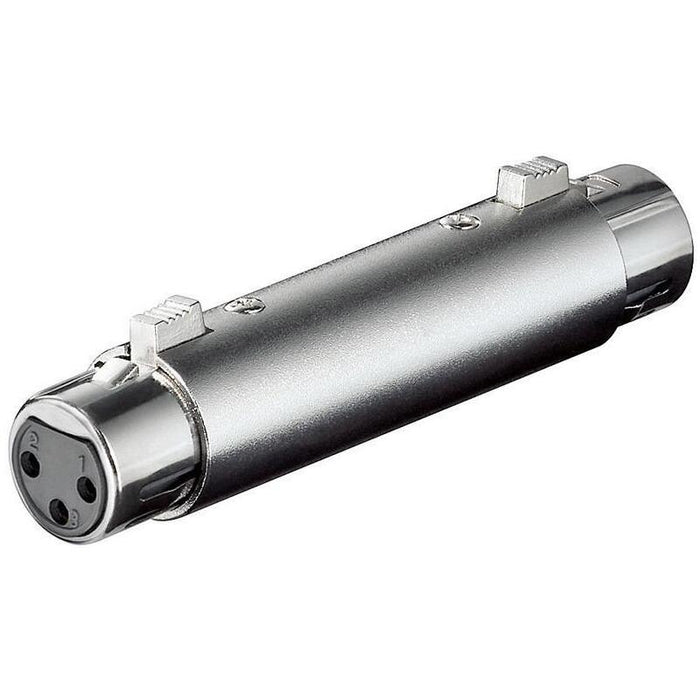 Adaptador Audio Xlr 3 Pin Hembra A Xlr 3 Pin Hembra Goobay