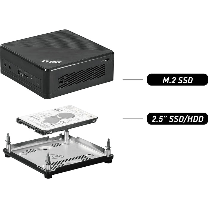 Adaptador Hdd Para Mini Ordenador Msi Cubi N 8gl Ms B17111 Negro