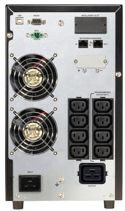 EAN 4260074979947 - PowerWalker VFI 3000 CG PF1 sistema de alimentación ininterrumpida (UPS) Doble conversión (en línea) 3 kV imagen 2
