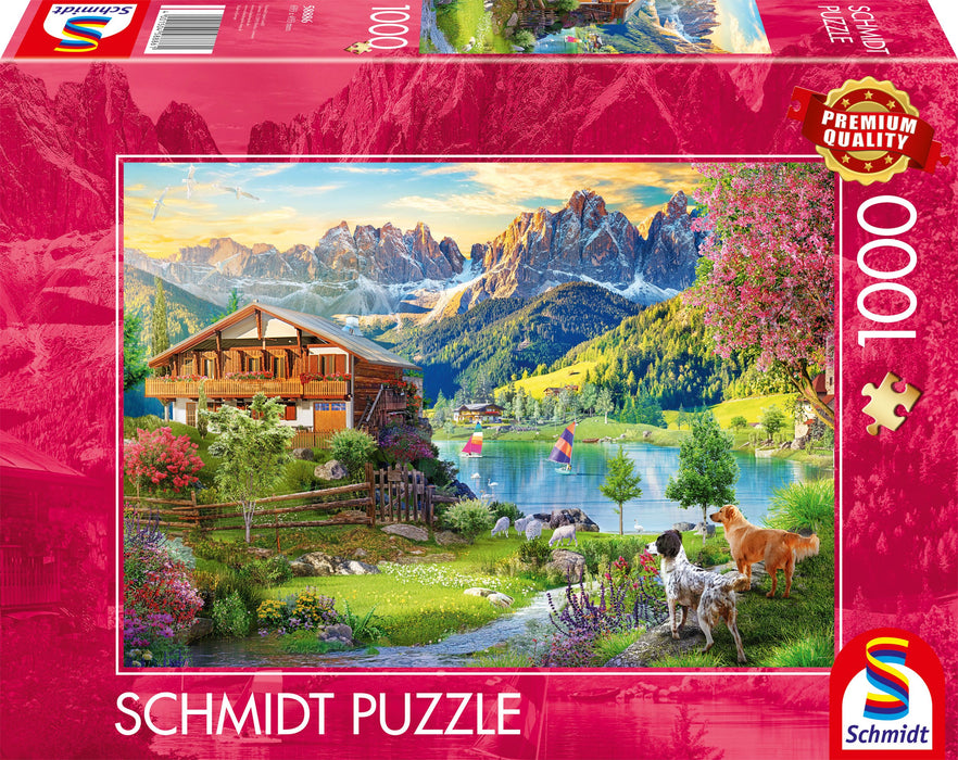 EAN 4001504588861 - Schmidt Spiele 58886 puzzle Puzzle rompecabezas 1000 pieza(s) Paisaje imagen 1