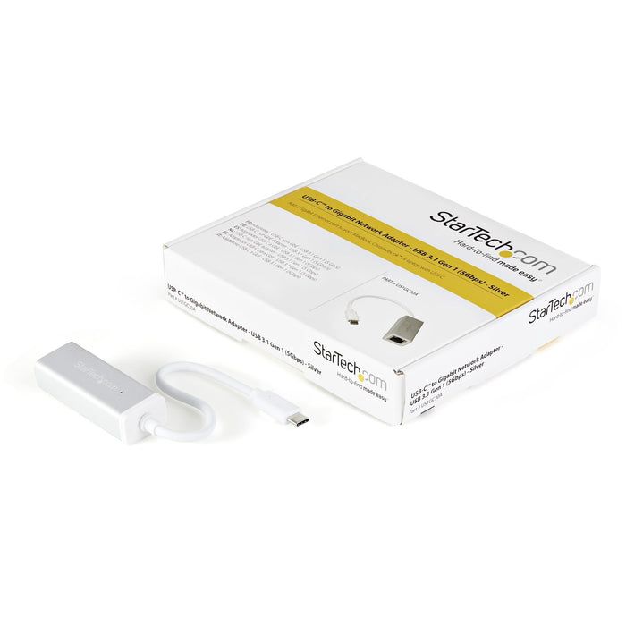 Startech Adaptador Red Gigabit Usb-C Plateado