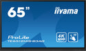 EAN 4948570123698 - iiyama TE6512MIS-B3AG pantalla de señalización Diseño de quiosco 165,1 cm (65") LCD Wifi 400 cd / m² 4K U imagen 2