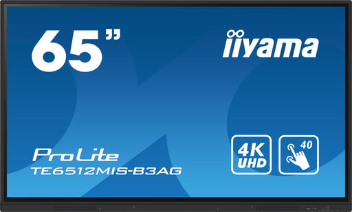 EAN 4948570123698 - iiyama TE6512MIS-B3AG pantalla de señalización Diseño de quiosco 165,1 cm (65") LCD Wifi 400 cd / m² 4K U imagen 2