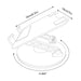 EAN 8435739902493 - AISENS LPS4SL-341 soporte para ordenador portátil Soporte para ordenador portátil y tableta 33 cm (13") imagen 8