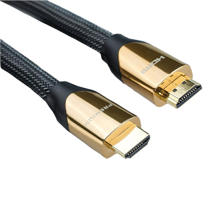 Cable Roline 11.04.5802 Hdmi 2 M Hdmi Tipo A (Estándar) Negro, Oro